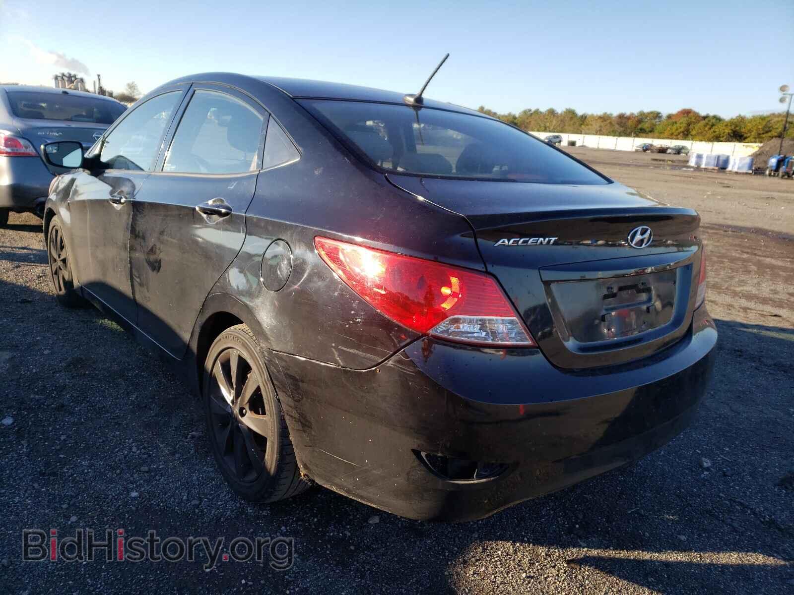 2014 HYUNDAI ACCENT - VIN: KMHCU4AE5EU701230 - Фото 3