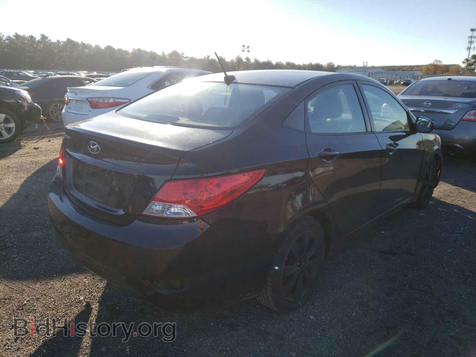 2014 HYUNDAI ACCENT - VIN: KMHCU4AE5EU701230 - Фото 4