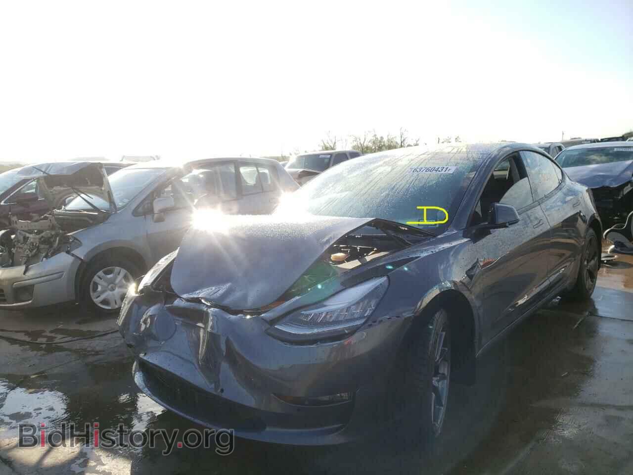 2018 TESLA MODEL 3 - VIN: 5YJ3E1EA2JF019092 - Фото 2