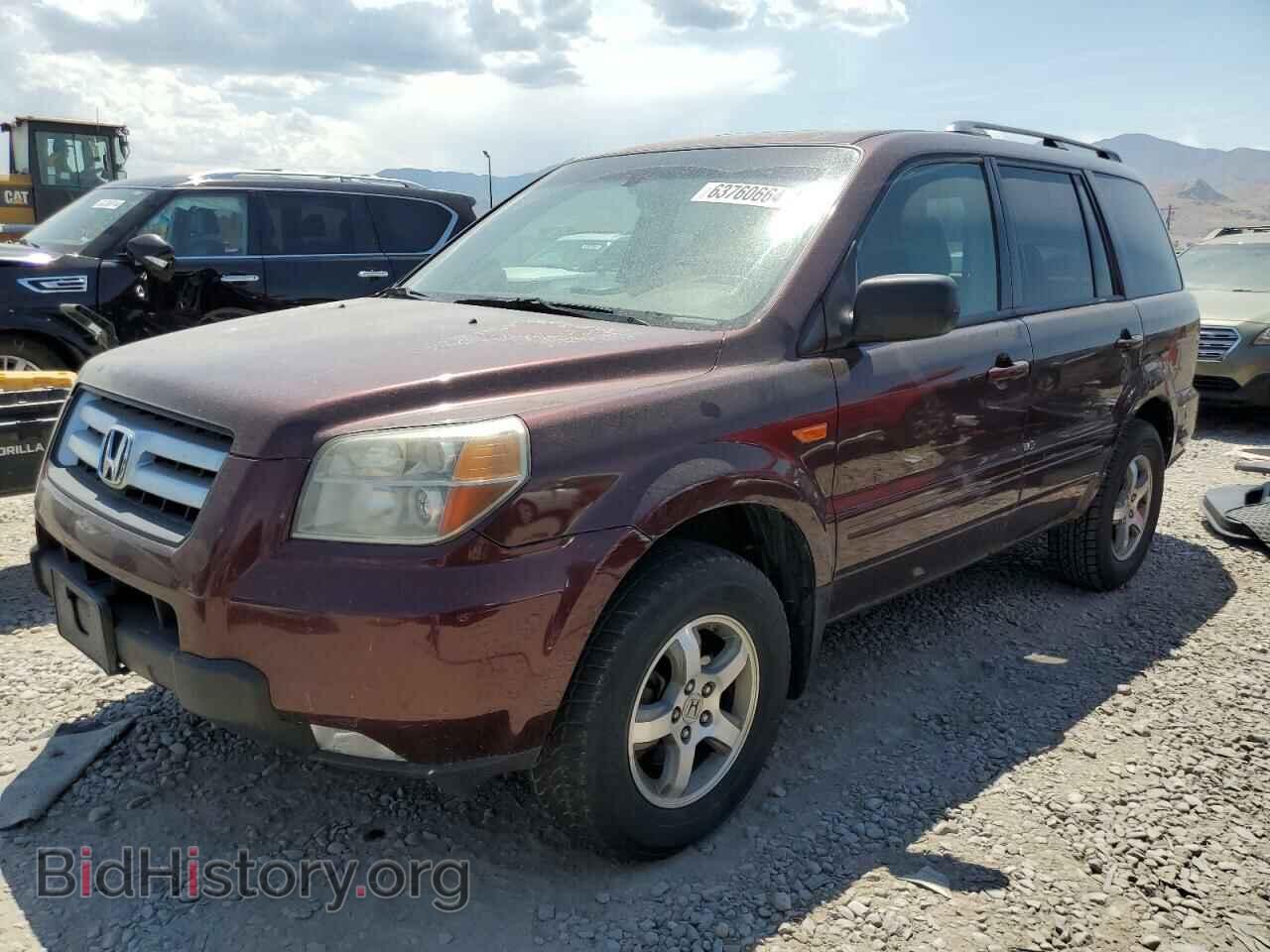 Photo 5FNYF28547B026562 - HONDA PILOT 2007