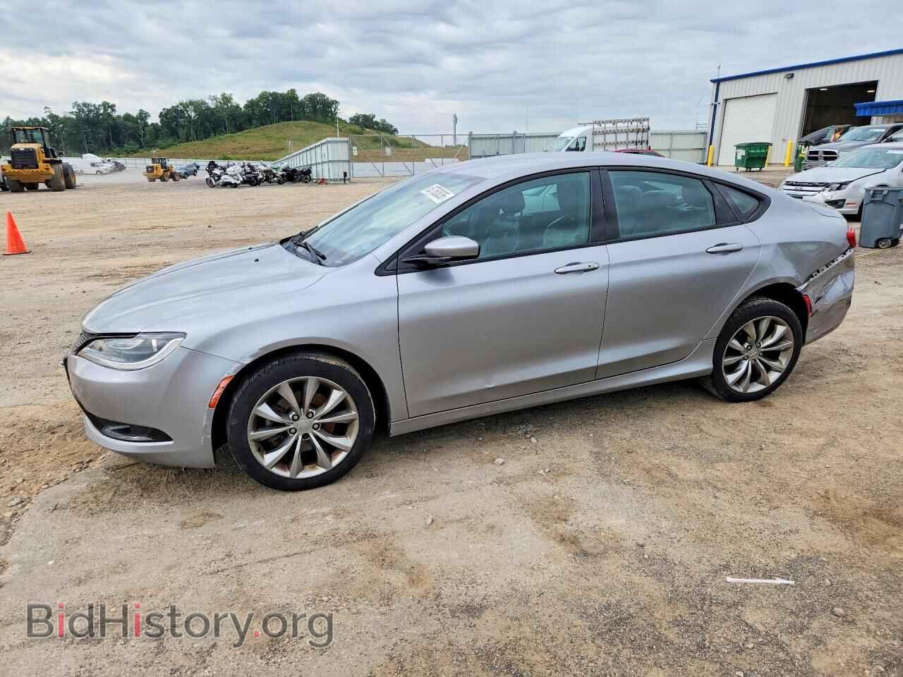 2016 Chrysler 200 S (VIN 1C3CCCBB1GN118077) — photo 1 of 12, Copart, damage: rear end