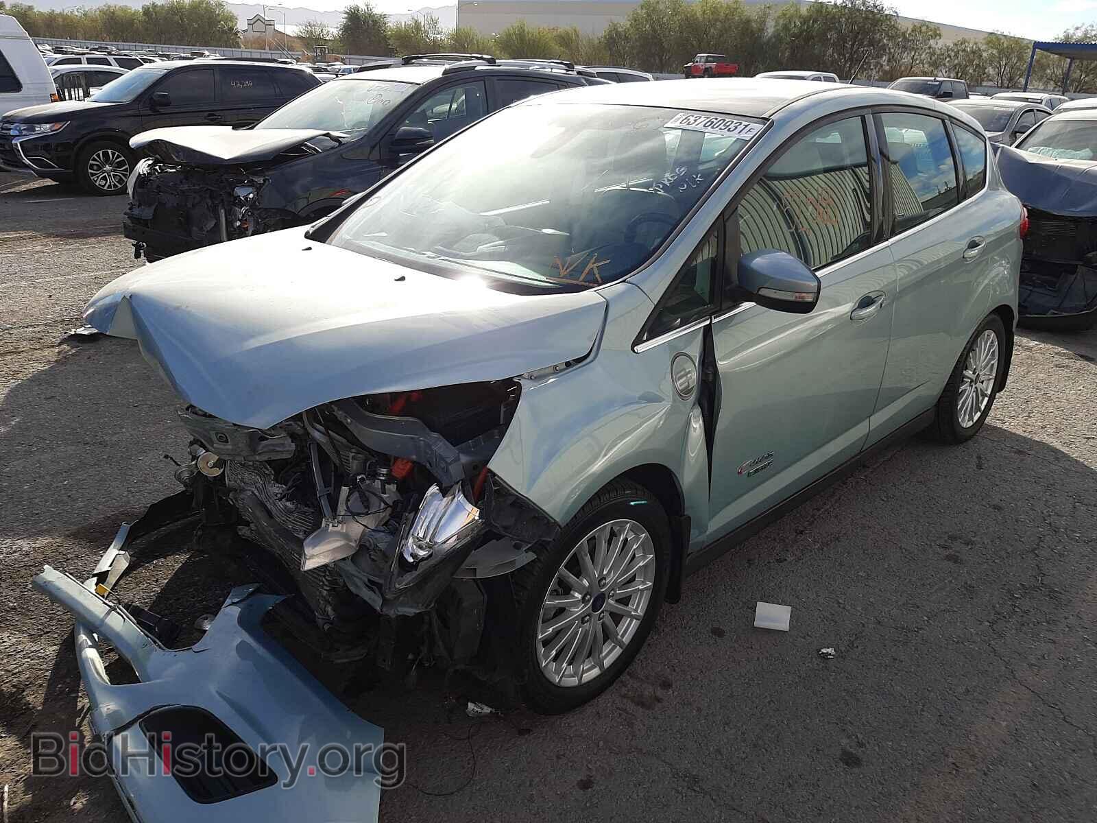 2013 FORD CMAX - VIN: 1FADP5CU7DL555272 - Фото 2