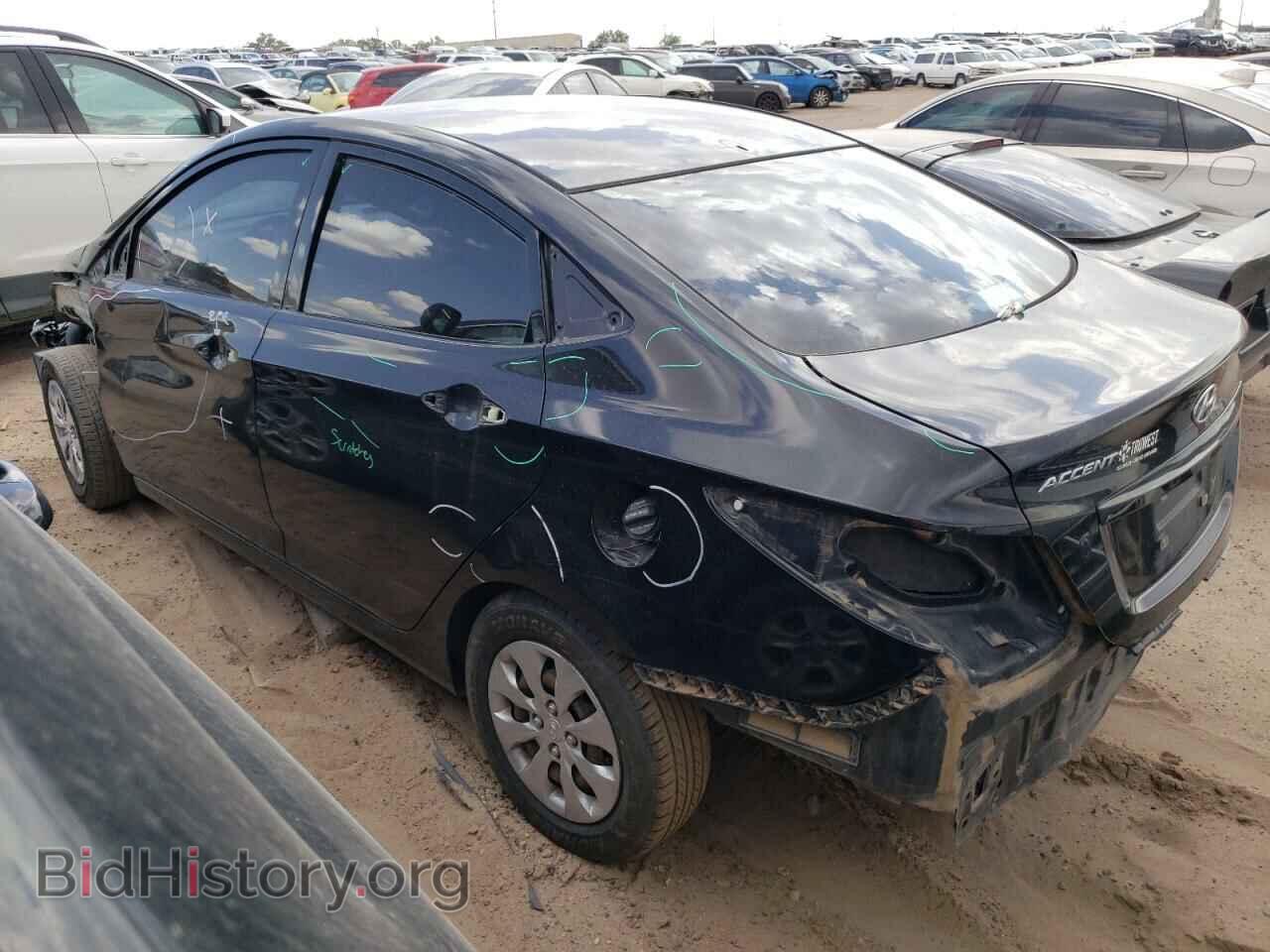 2017 HYUNDAI ACCENT - VIN: KMHCT4AE2HU378634 - Фото 2