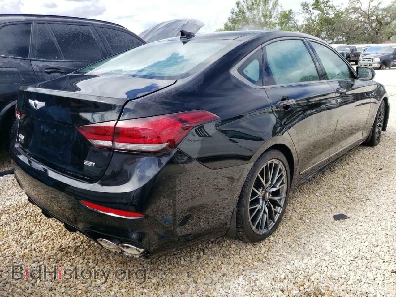 2018 GENESIS G80 - VIN: KMHGN4JB3JU222853 - Фото 4