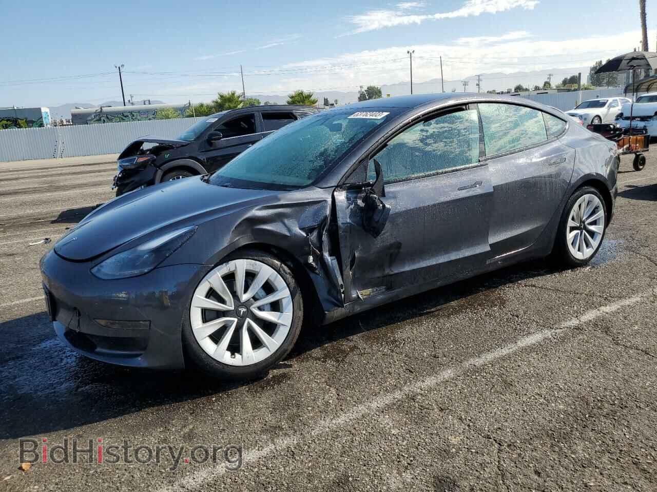Photo 5YJ3E1EA1MF920099 - TESLA MODEL 3 2021