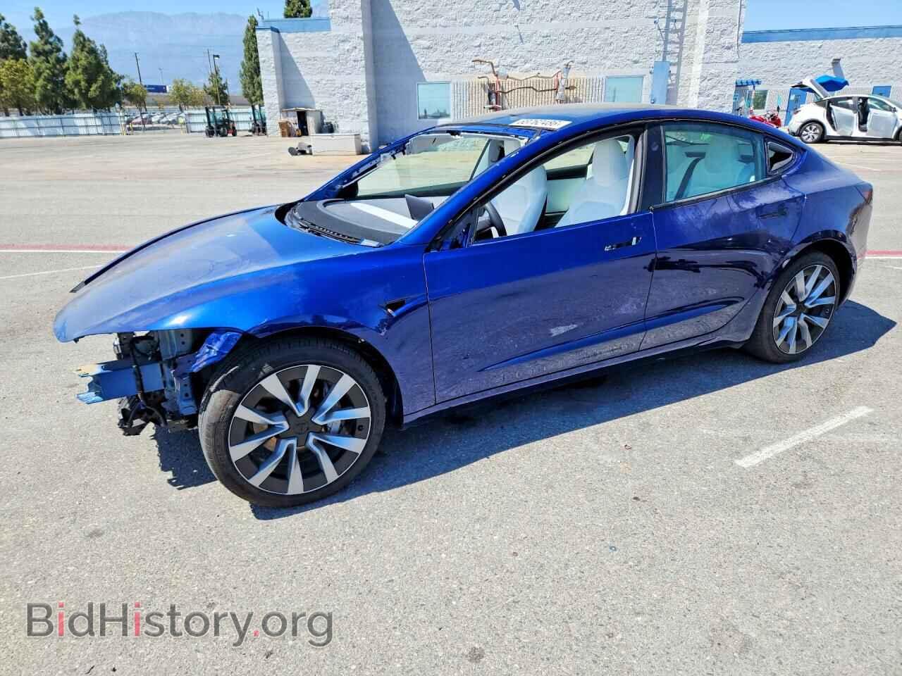 Photo 5YJ3E1EA1RF864365 - TESLA MODEL 3 2024