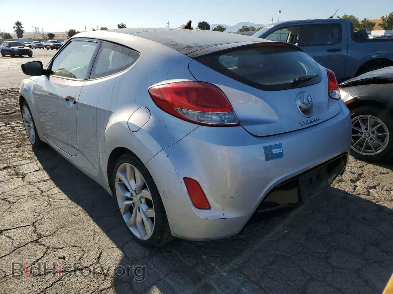 2012 HYUNDAI VELOSTER - VIN: KMHTC6AD9CU049120 - Фото 2