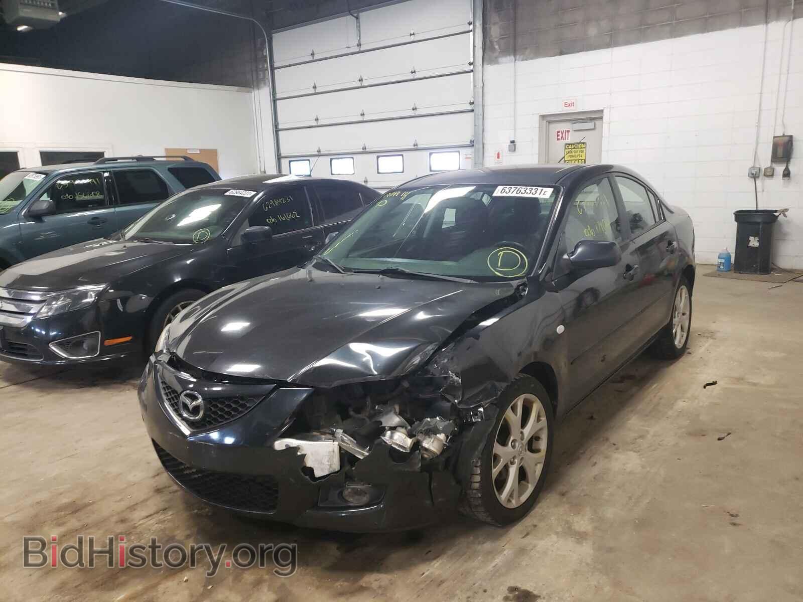 2008 MAZDA 3 - VIN: JM1BK32F681172237 - Фото 2