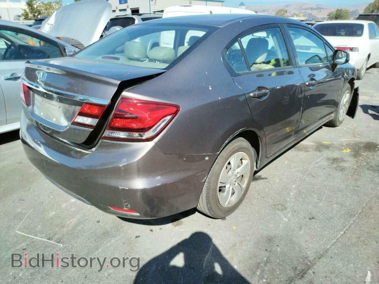 2013 HONDA CIVIC - VIN: 19XFB2F58DE244740 - Фото 4