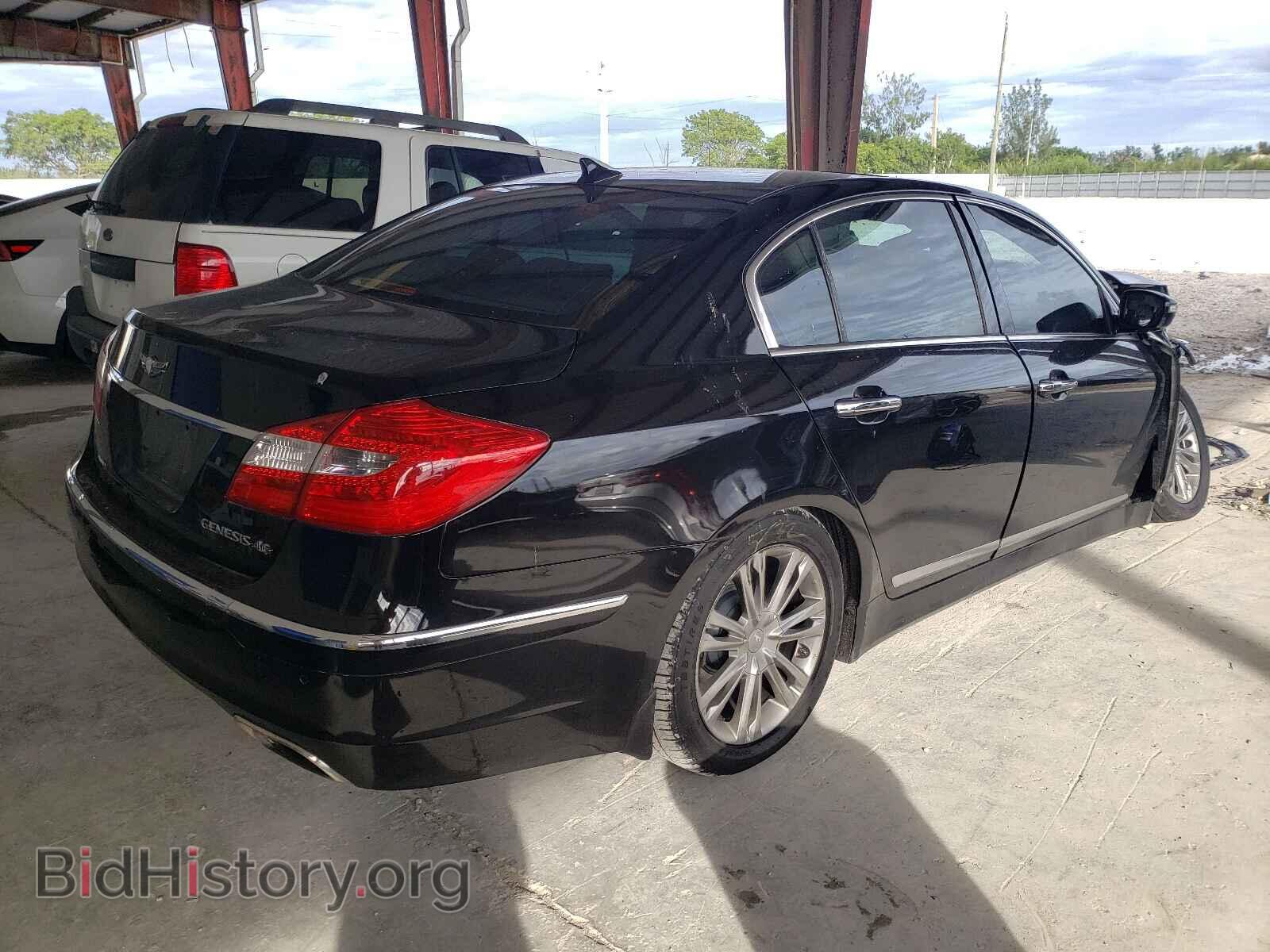2012 HYUNDAI GENESIS - VIN: KMHGC4DF4CU180135 - Фото 4