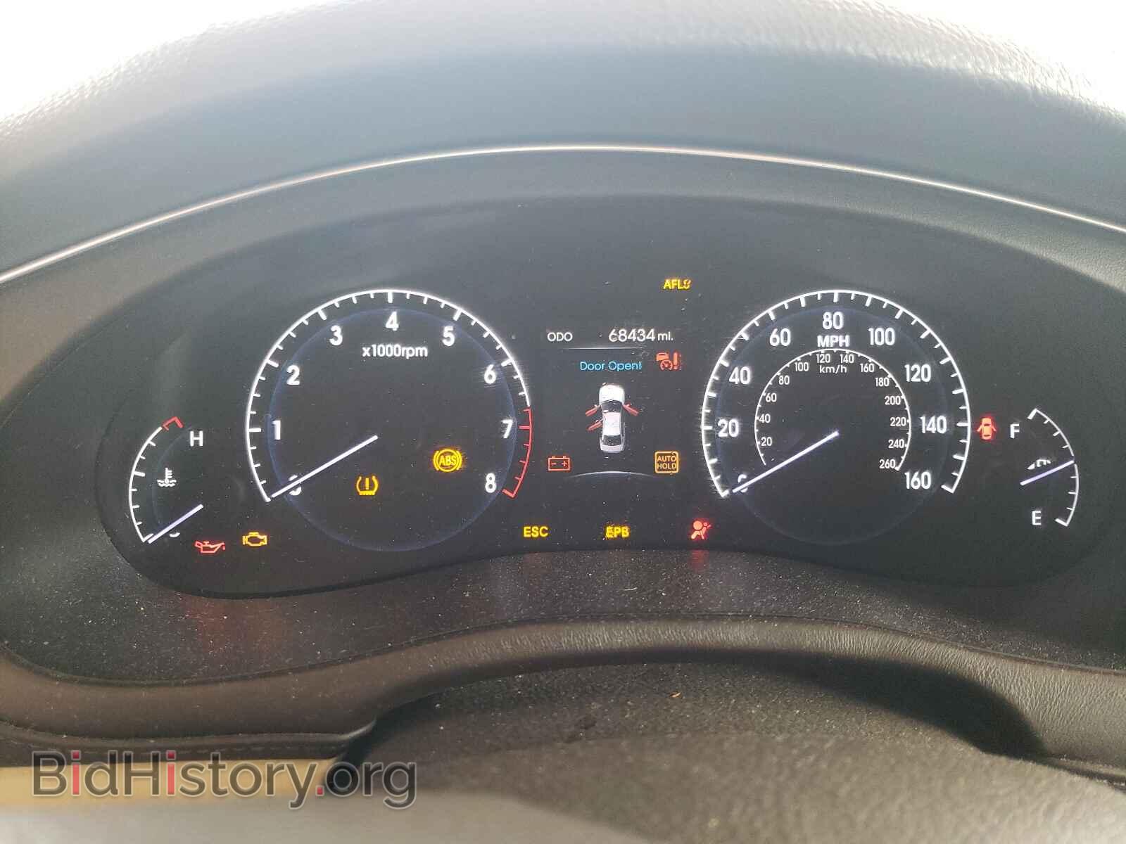 2012 HYUNDAI GENESIS - VIN: KMHGC4DF4CU180135 - Фото 8
