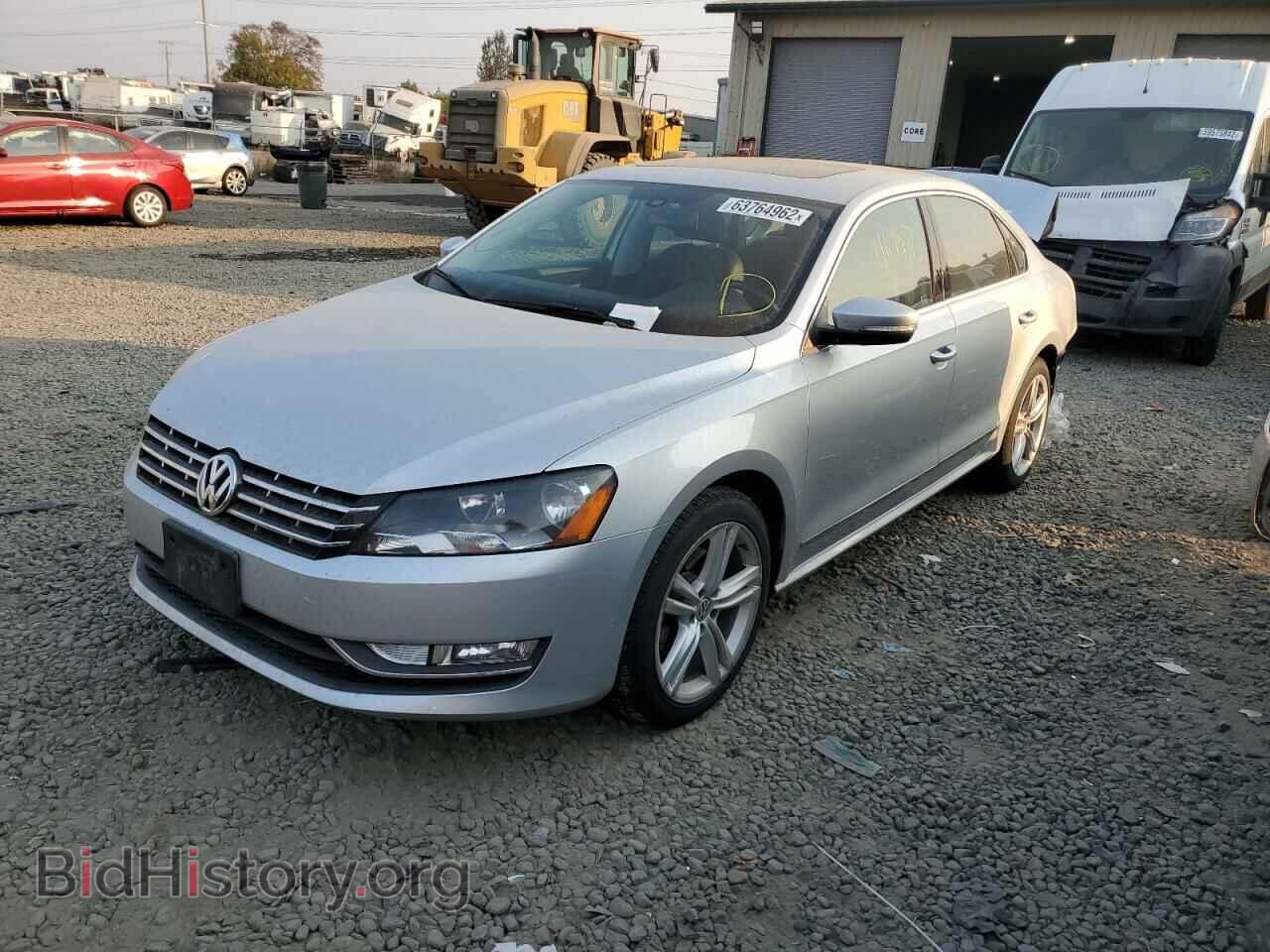 2014 VOLKSWAGEN PASSAT - VIN: 1VWCN7A37EC094008 - Фото 2
