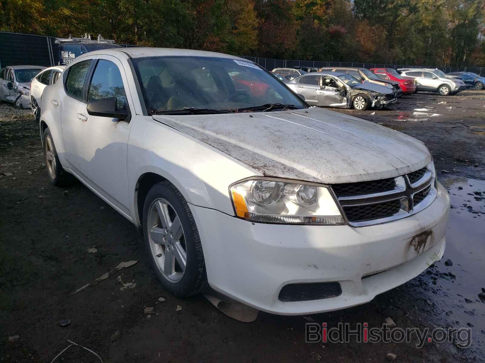 Фотография 1C3CDZAB7DN535992 - DODGE AVENGER 2013