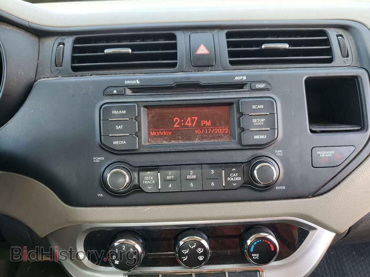 2014 KIA RIO - VIN: KNADM4A34E6326813 - Фото 9