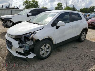 2020 Chevrolet TRAX LS, white — VIN KL7CJKSB7LB316909, Copart