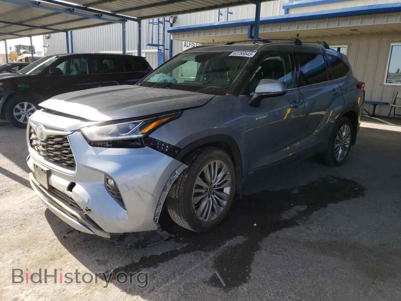 Photo 5TDEBRCH1MS032156 - TOYOTA HIGHLANDER 2021