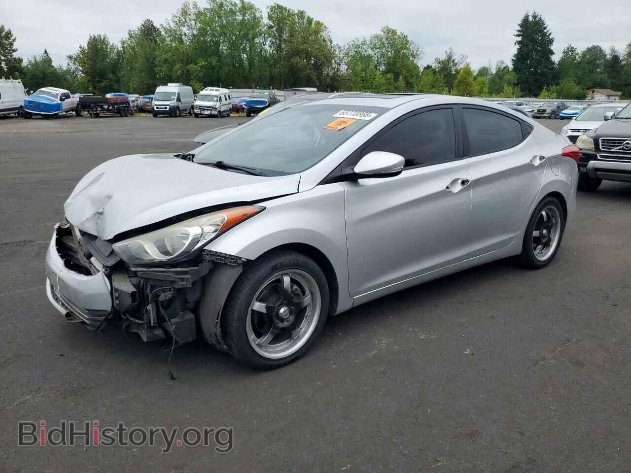 Photo KMHDH4AE4CU349442 - HYUNDAI ELANTRA 2012
