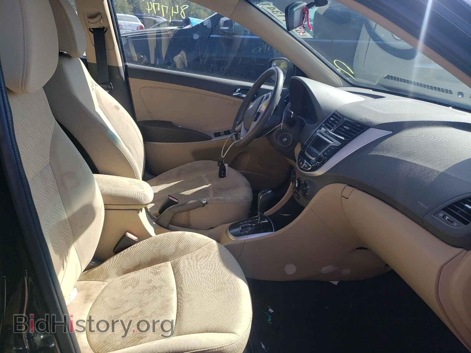 2014 HYUNDAI ACCENT - VIN: KMHCU4AE6EU767527 - Фото 5