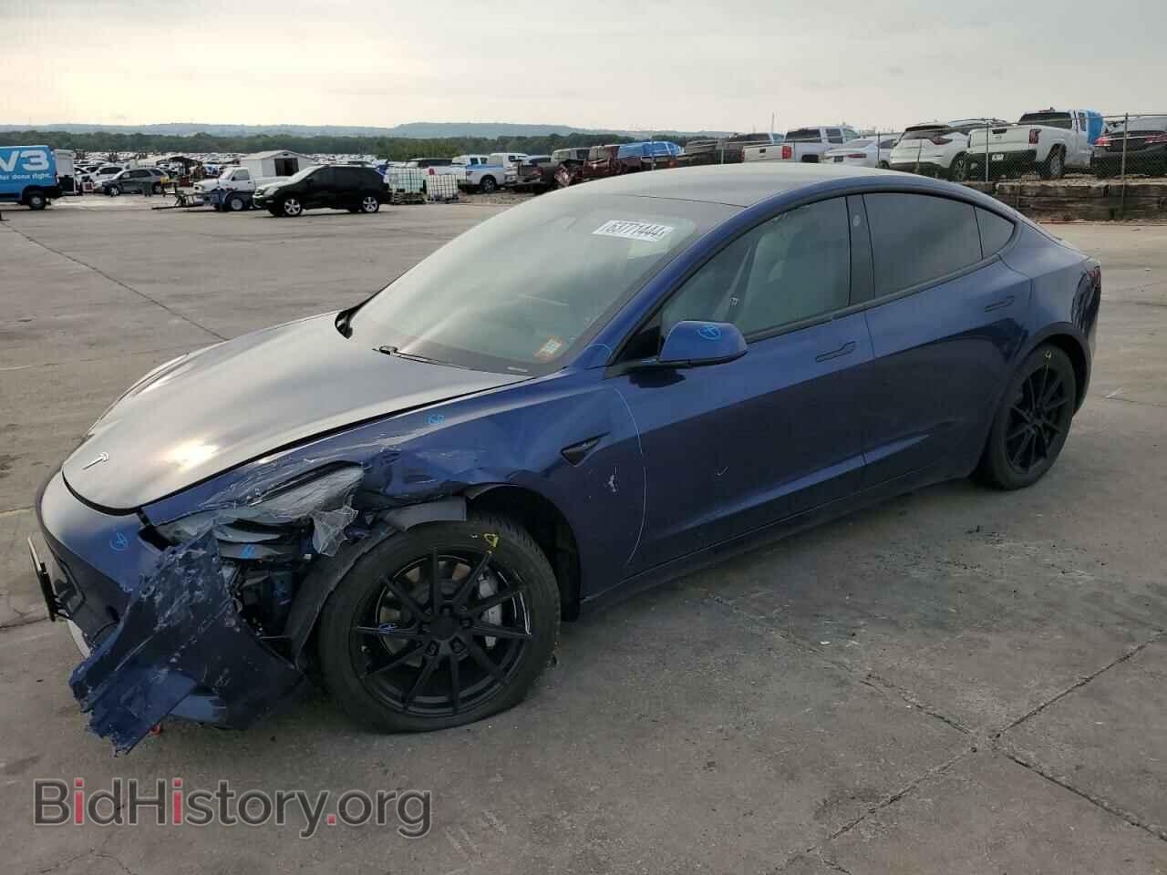 Photo 5YJ3E1EB2MF034219 - TESLA MODEL 3 2021