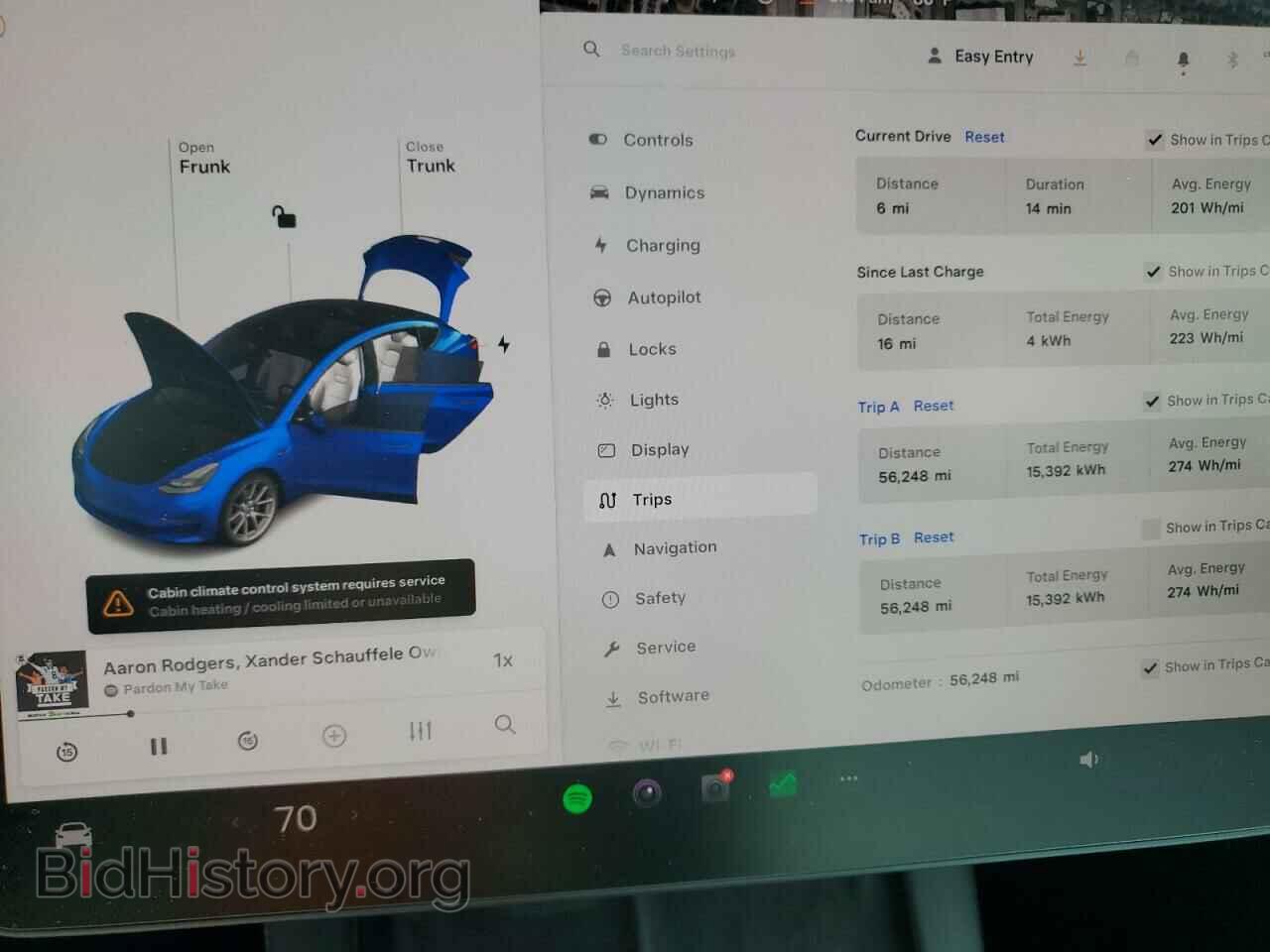 2021 TESLA MODEL 3 - VIN: 5YJ3E1EB2MF034219 - Photo 9