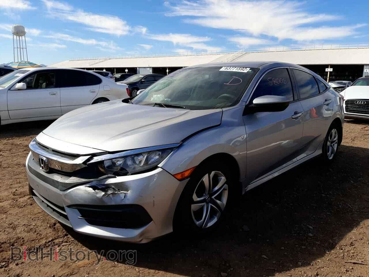 2017 HONDA CIVIC - VIN: 19XFC2F57HE011886 - Фото 2