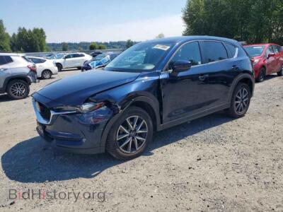 2018 Mazda CX-5 Touring, blue — VIN JM3KFBCM3J0370434, Copart