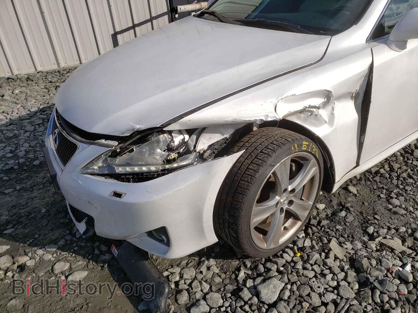 2011 LEXUS IS - VIN: JTHBE5C28B5028217 - Фото 9