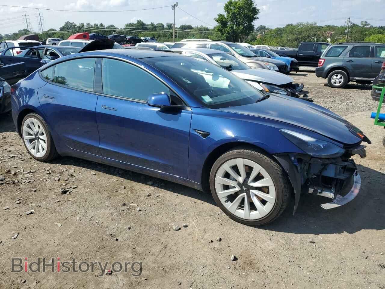 2022 TESLA MODEL 3 - VIN: 5YJ3E1EA0NF287399 - Фото 4