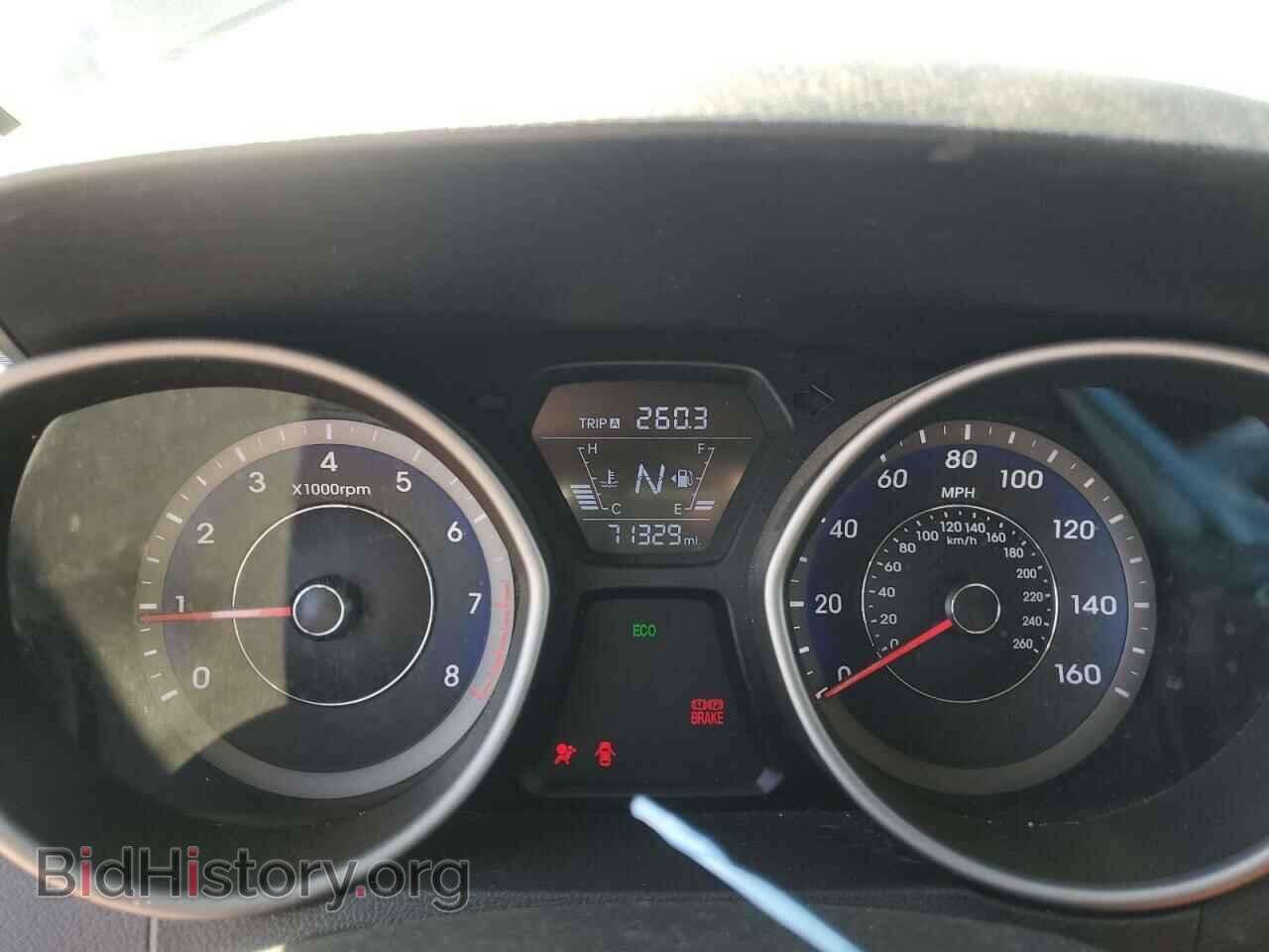 2014 HYUNDAI ELANTRA - VIN: KMHDH4AE2EU200465 - Фото 9