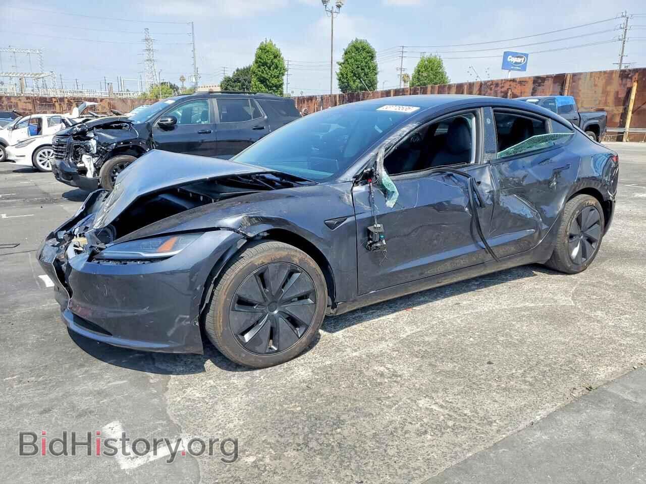 Фотография 5YJ3E1EA7RF747390 - TESLA MODEL 3 2024