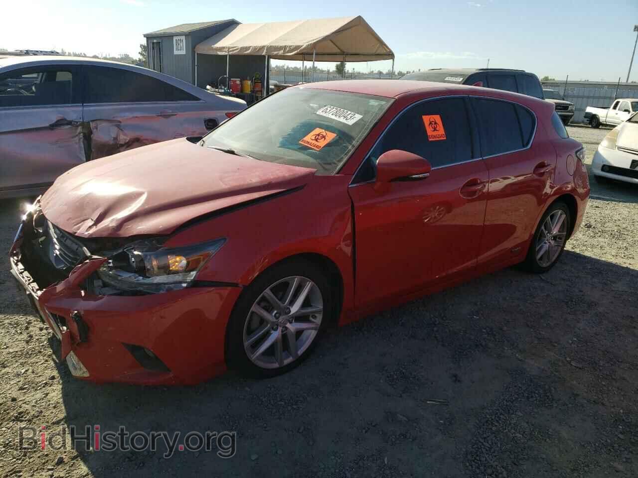 Photo JTHKD5BH2G2262323 - LEXUS CT 200 2016