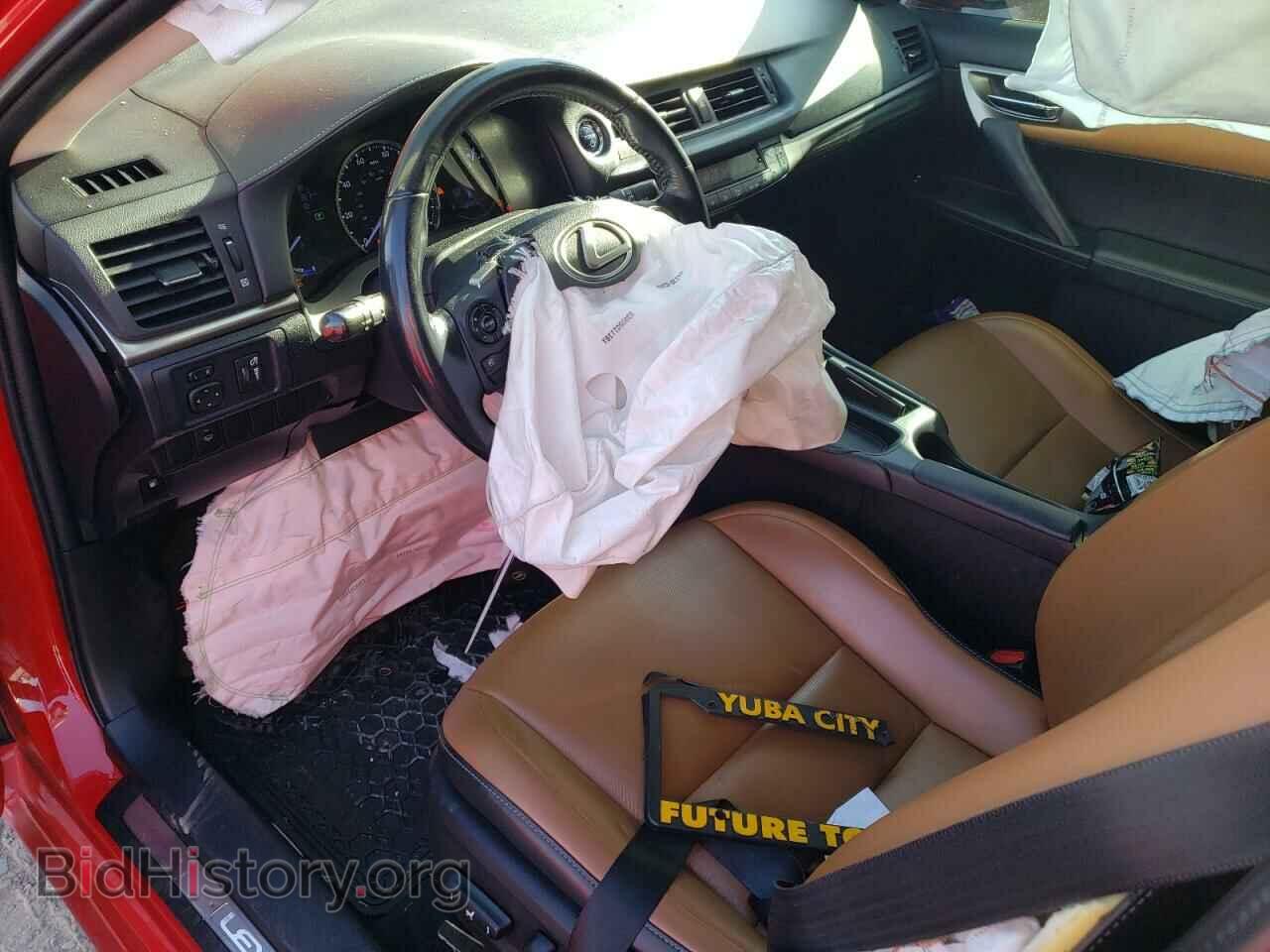 2016 LEXUS CT 200 - VIN: JTHKD5BH2G2262323 - Фото 8