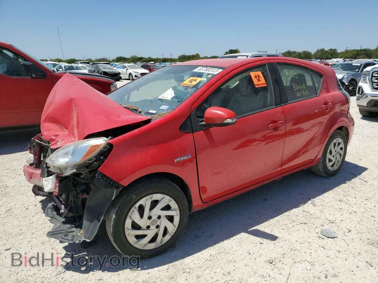 Photo JTDKDTB37G1121246 - TOYOTA PRIUS 2016