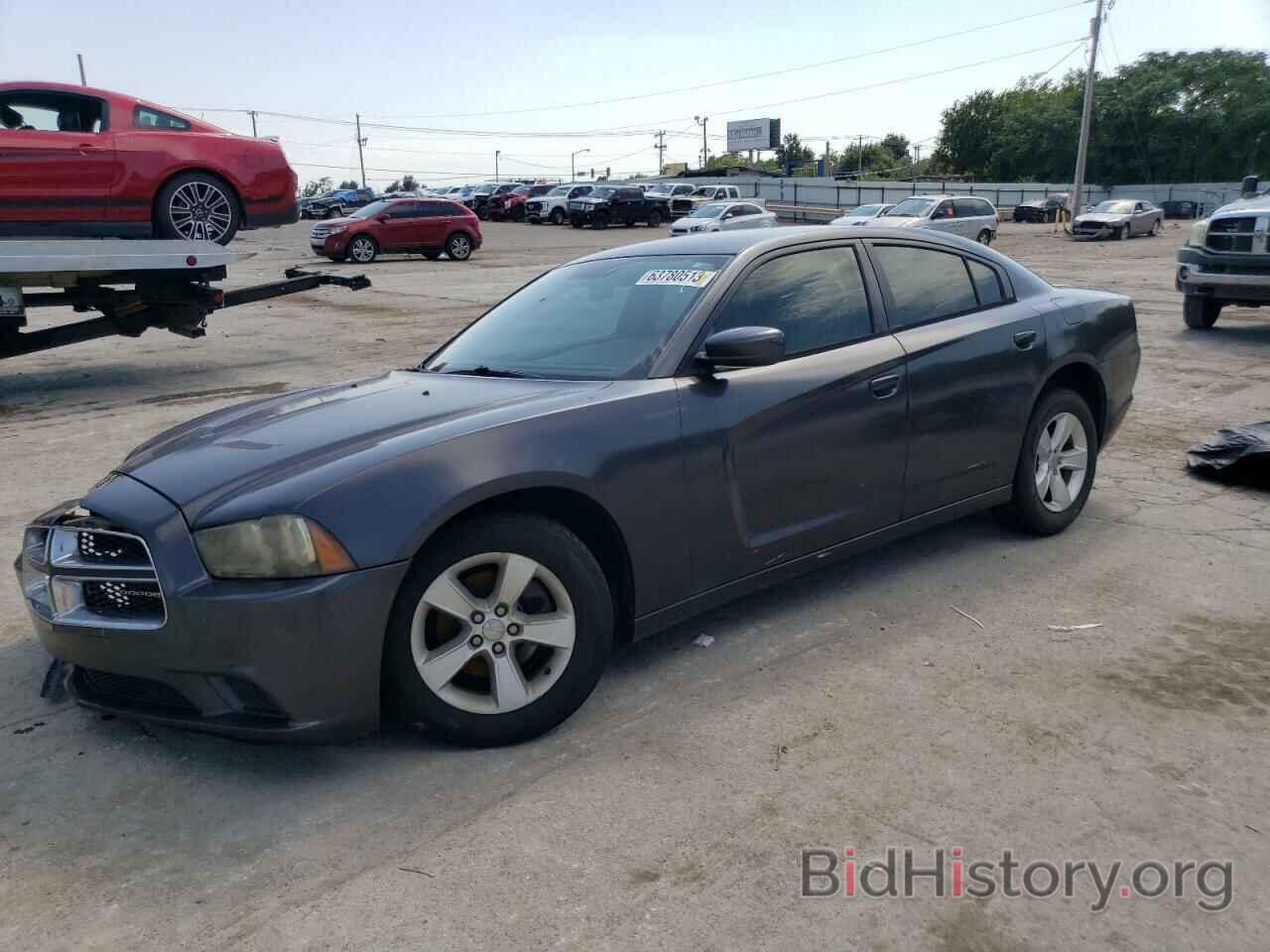 Photo 2C3CDXBG1EH174588 - DODGE CHARGER 2014