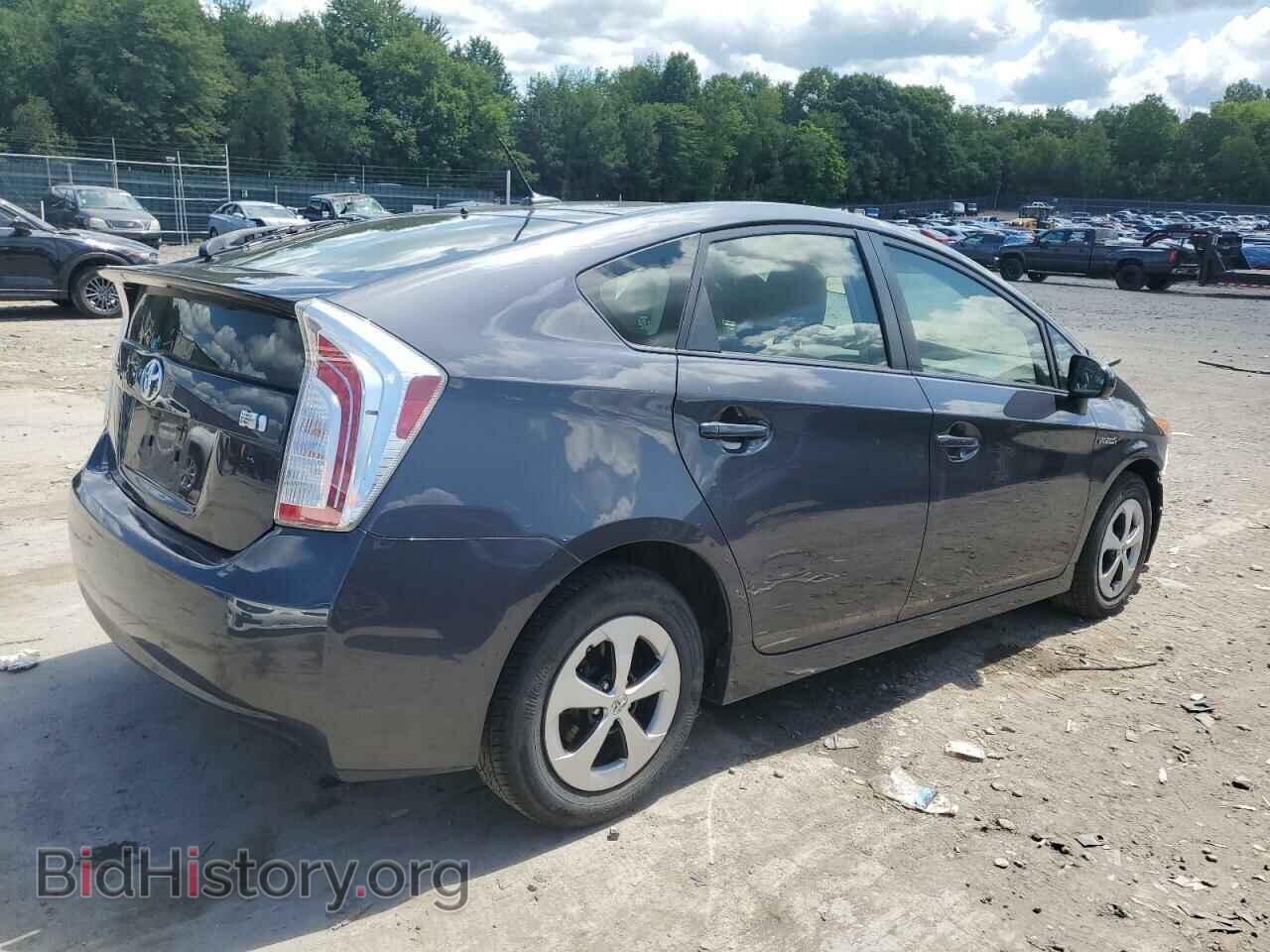 2014 TOYOTA PRIUS - VIN: JTDKN3DU3E1814623 - Фото 3