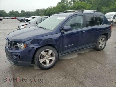 2017 Jeep COMPASS Latitude, синий — VIN 1C4NJDEB2HD130113, Copart