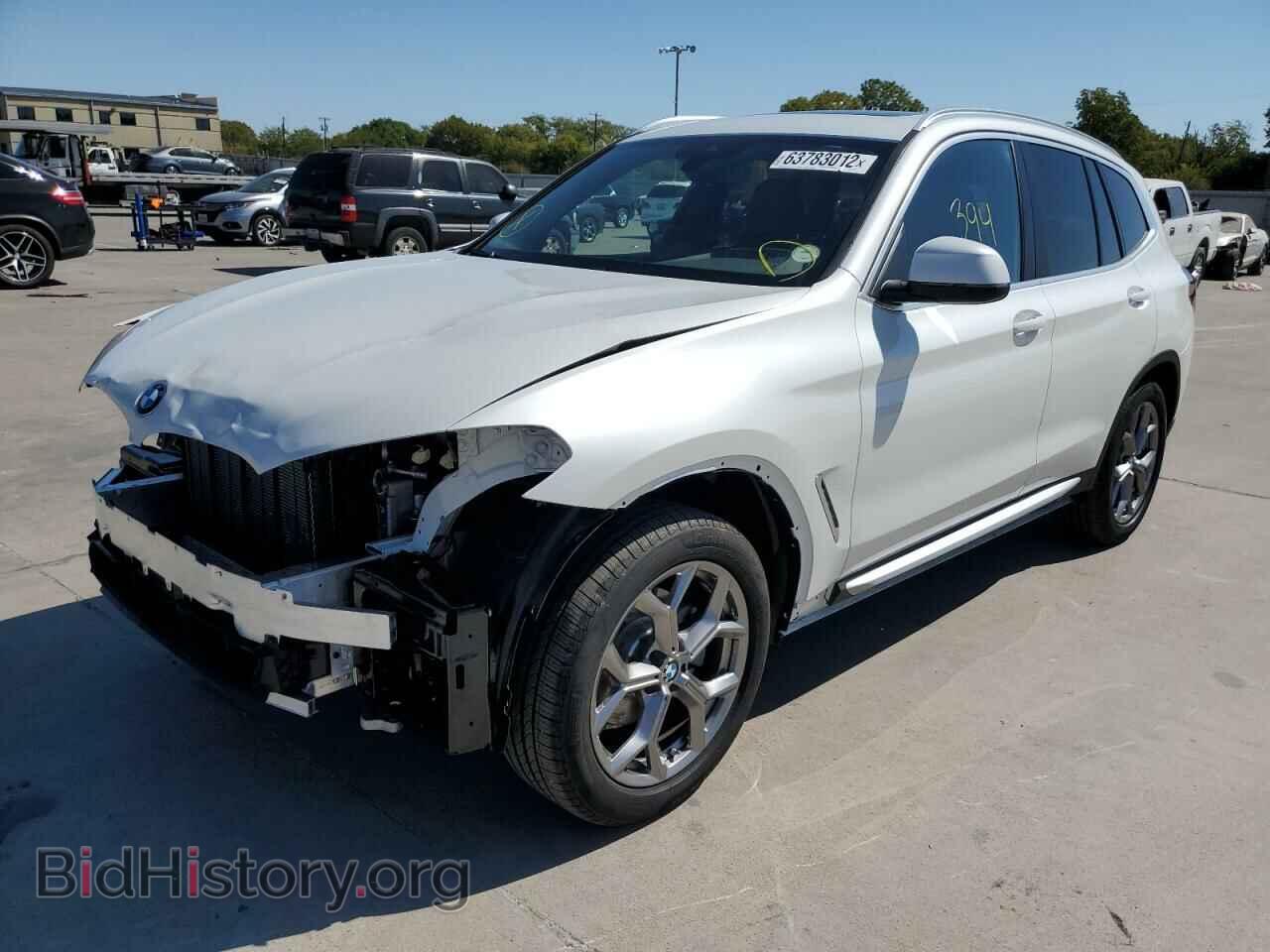 2022 BMW X3 - VIN: WBX57DP02NN148047 - Фото 2