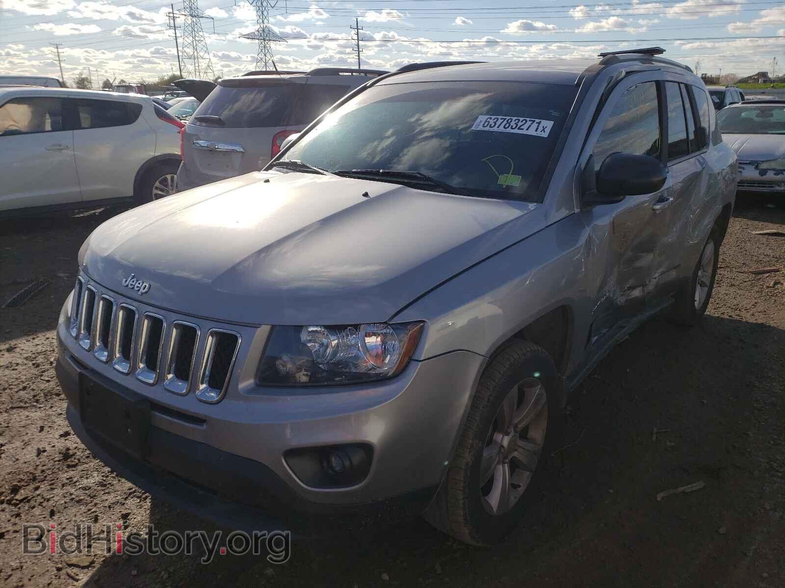 2016 JEEP COMPASS - VIN: 1C4NJDBB9GD511461 - Фото 2