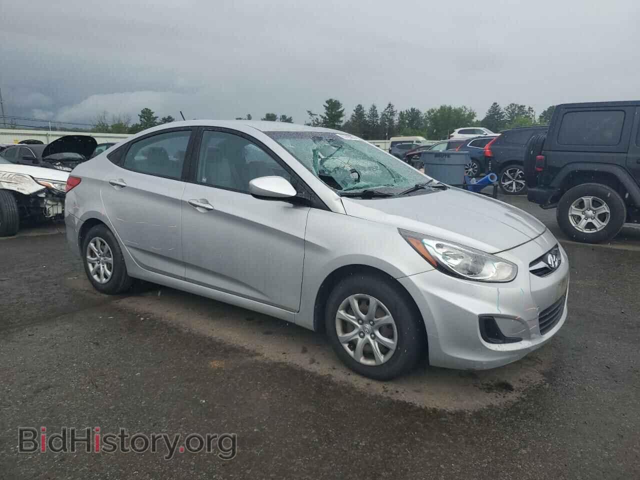 2013 HYUNDAI ACCENT - VIN: KMHCT4AE3DU438074 - Фото 4