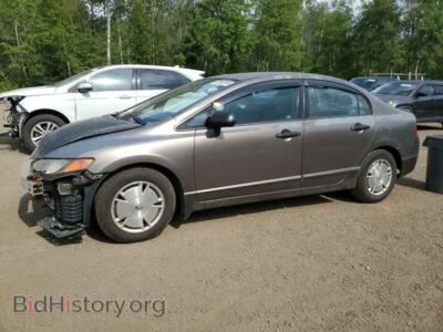 2009 Honda CIVIC DX-G, серый — VIN 2HGFA16449H035934, Copart