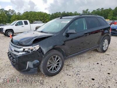2013 Ford EDGE SEL, black — VIN 2FMDK3JC7DBB25437, Copart