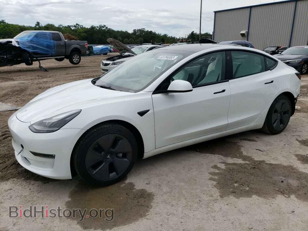Photo 5YJ3E1EBXNF347908 - TESLA MODEL 3 2022