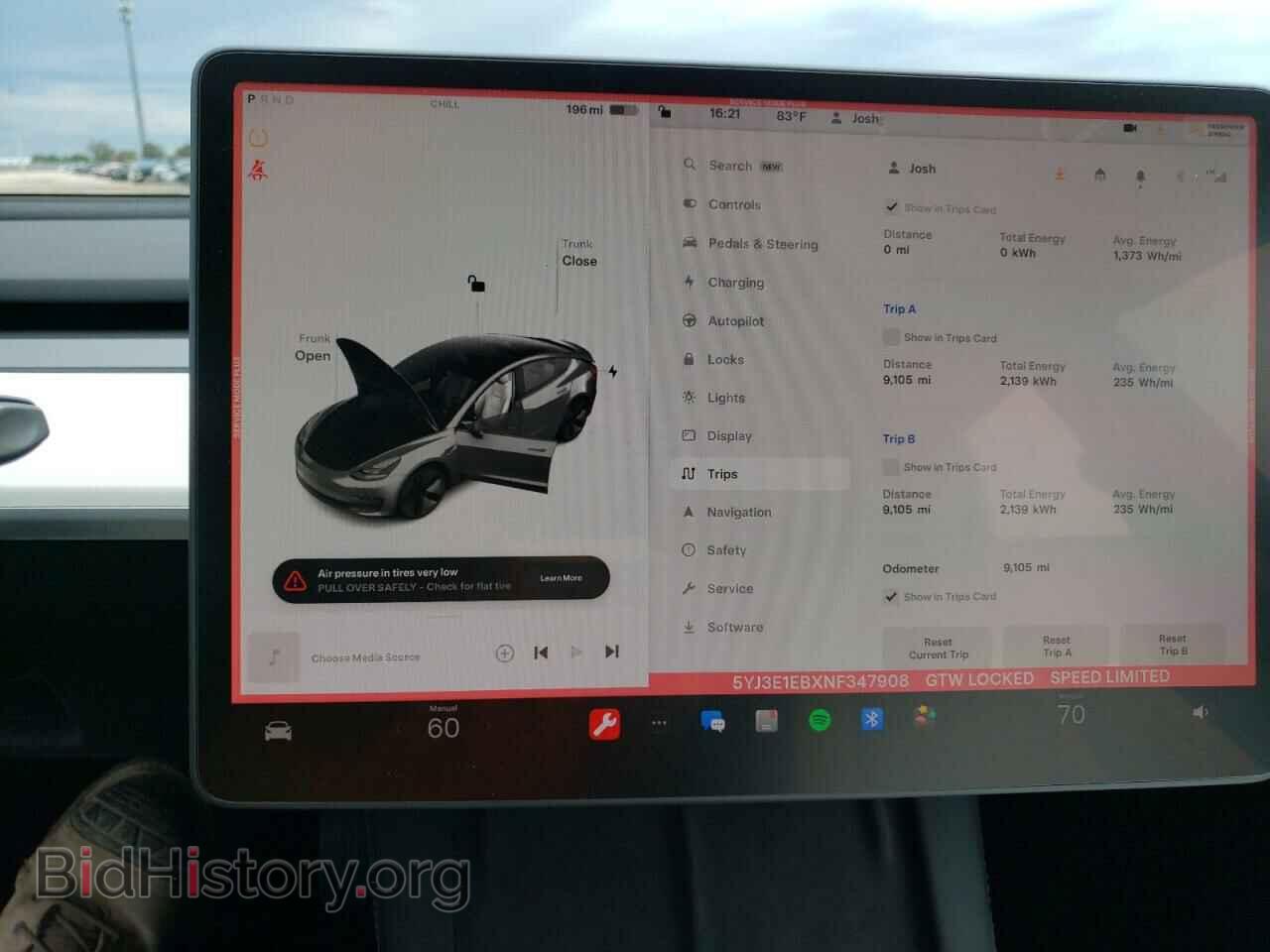 2022 TESLA MODEL 3 - VIN: 5YJ3E1EBXNF347908 - Photo 9