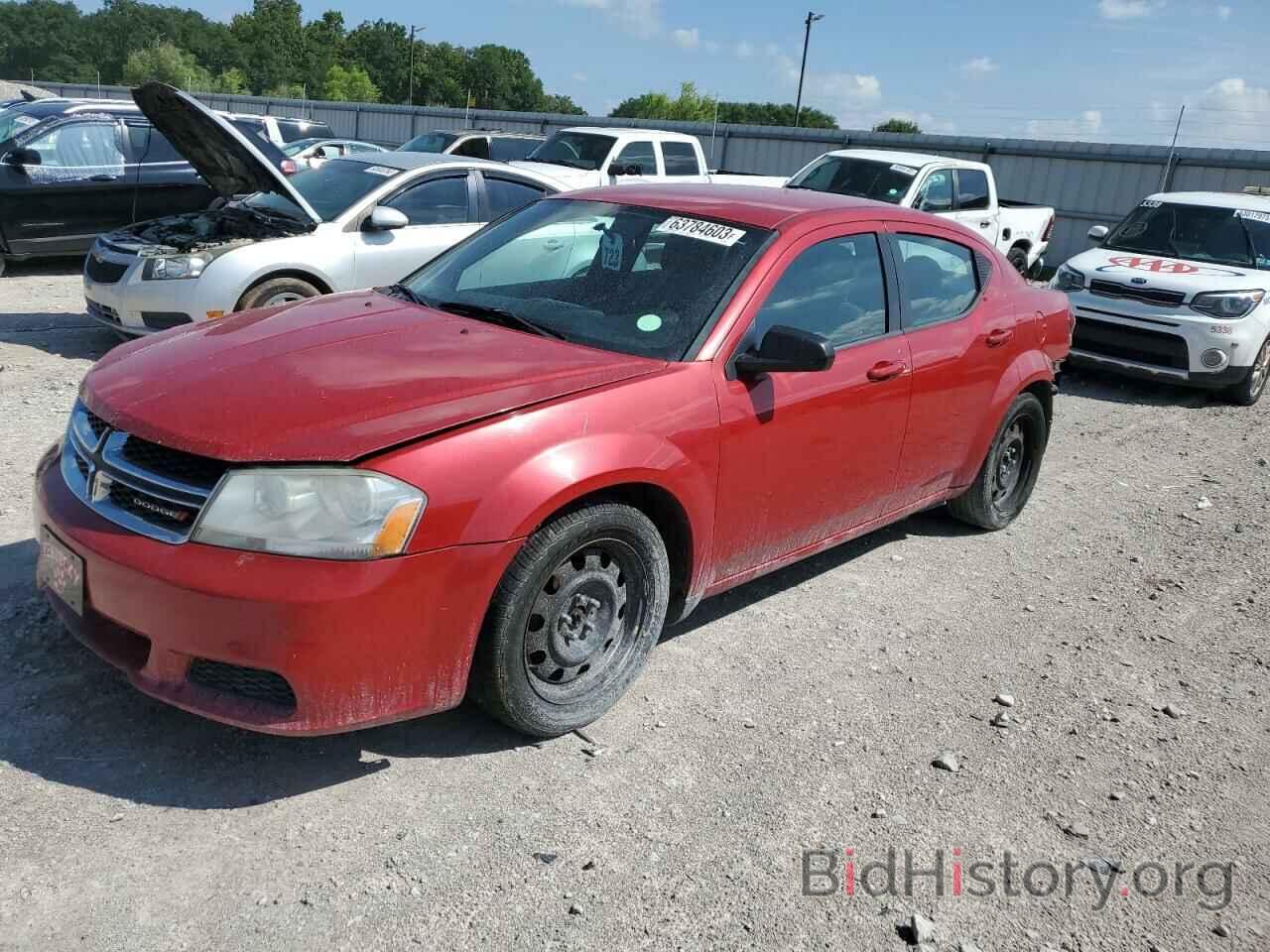 Photo 1C3CDZAB7EN216061 - DODGE AVENGER 2014