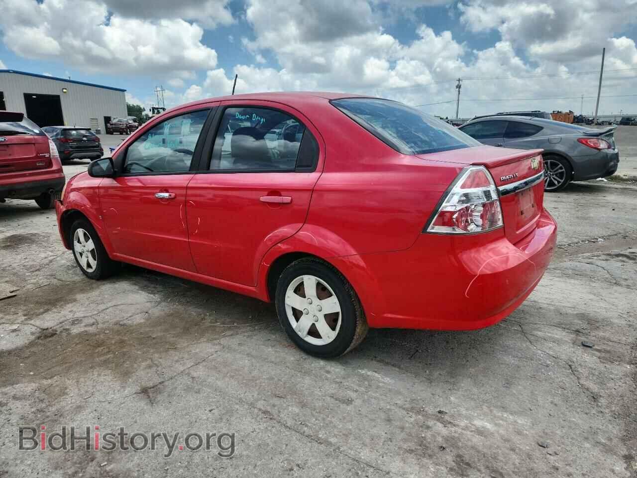 2009 CHEVROLET AVEO - VIN: KL1TD56EX9B620638 - Фото 2
