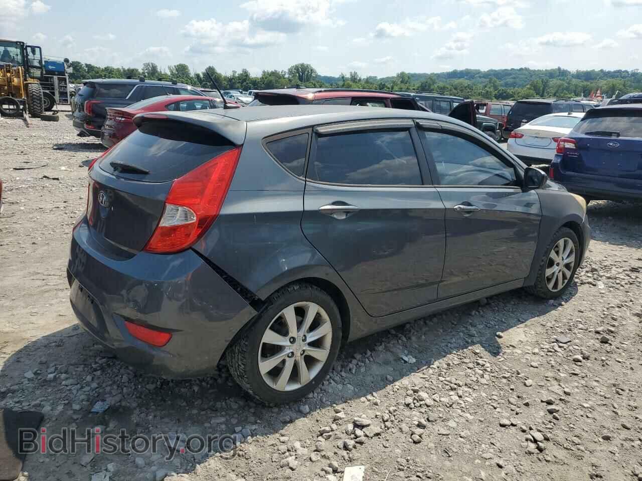 2012 HYUNDAI ACCENT - VIN: KMHCU5AE2CU040310 - Фото 3