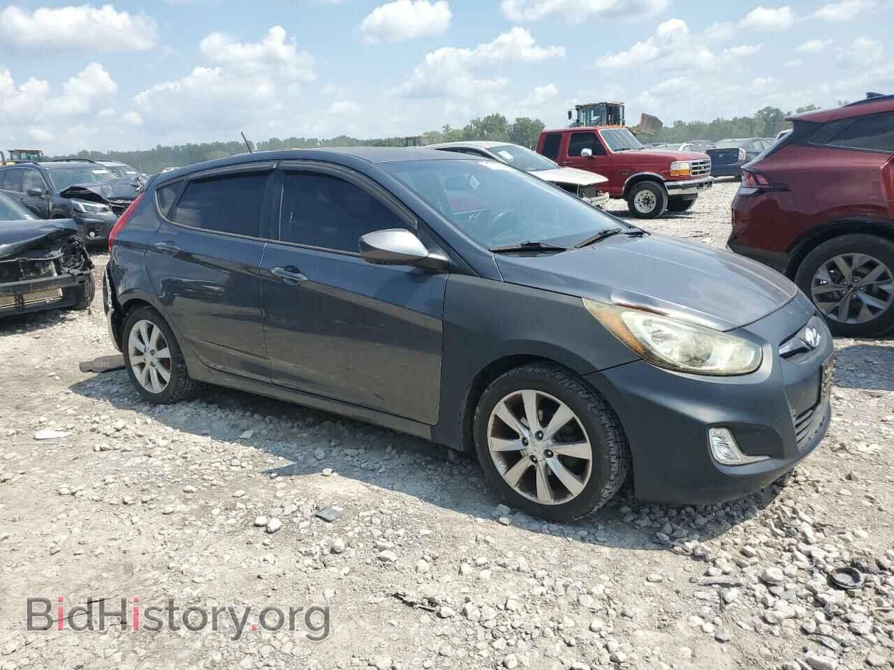 2012 HYUNDAI ACCENT - VIN: KMHCU5AE2CU040310 - Фото 4