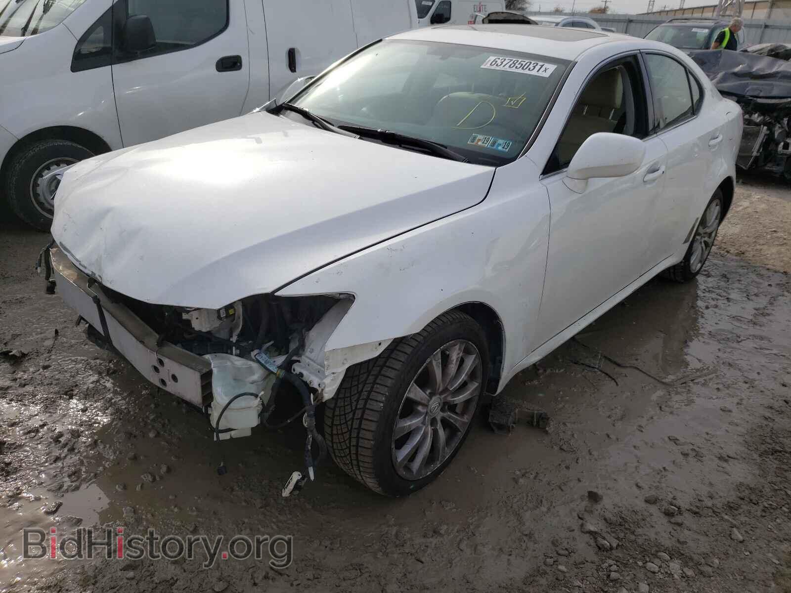 2008 LEXUS IS - VIN: JTHCK262X85017672 - Фото 2