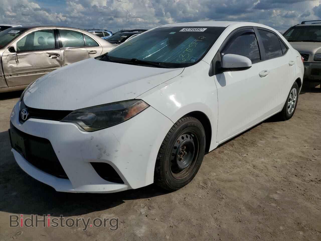 2014 TOYOTA COROLLA - VIN: 2T1BURHEXEC210863 - Фото 2
