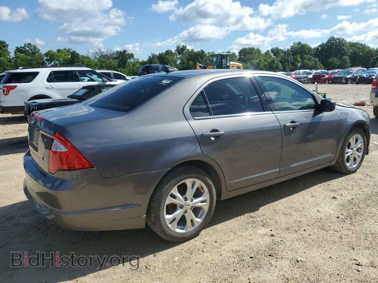 2012 FORD FUSION - VIN: 3FAHP0HAXCR448154 - Фото 3